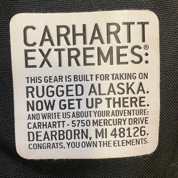 Carhartt Extremes J133 Men’s Insulated Jacket Black Size Large Firm on Price - Picture 7 of 9